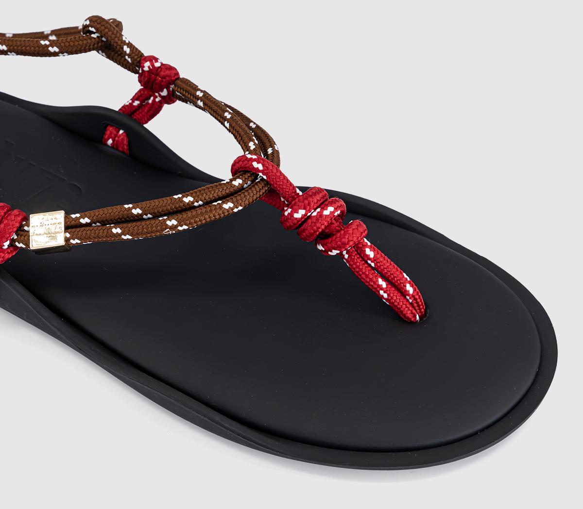 FlowzeFlo Twin SandalsRaspberry Brown
