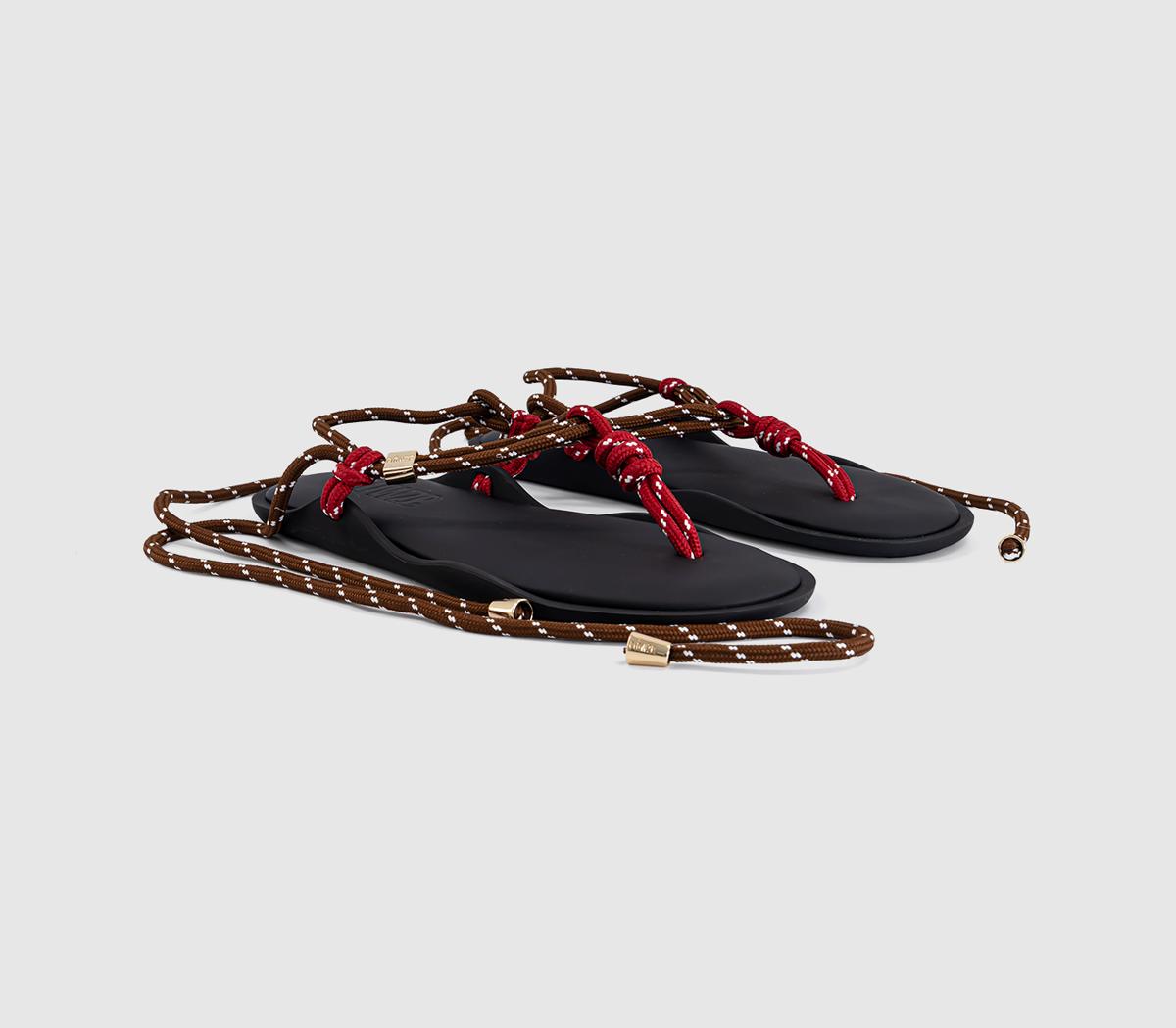 FlowzeFlo Twin SandalsRaspberry Brown