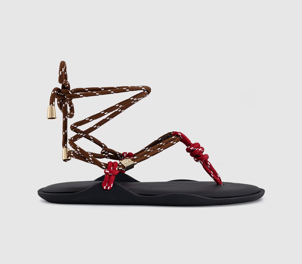 FlowzeFlo Twin SandalsRaspberry Brown