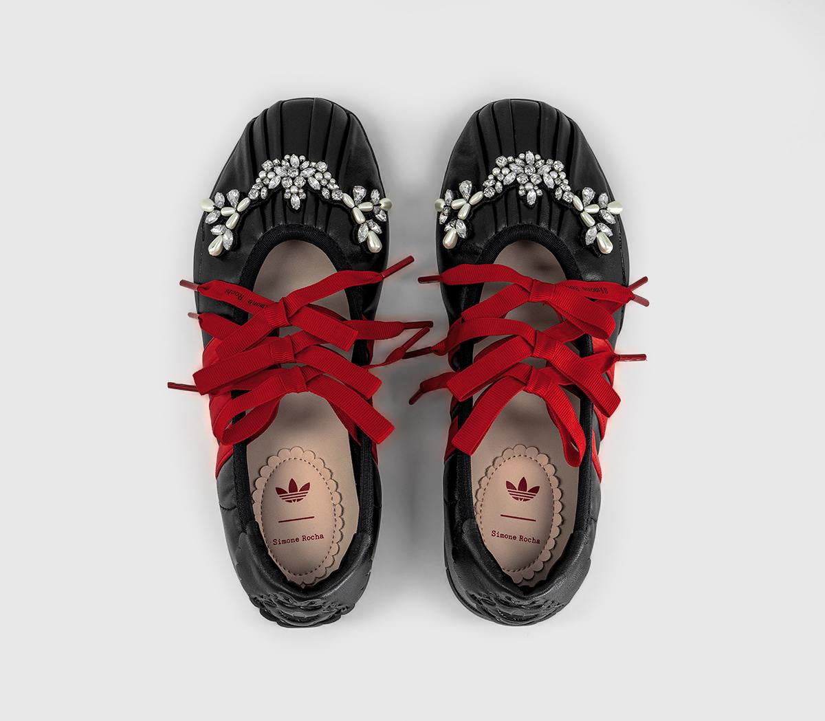 adidasSimone Rocha x adidas Taekwondo Ballerina TrainersSimone Rocha Core Black Better Scarlet Core Black