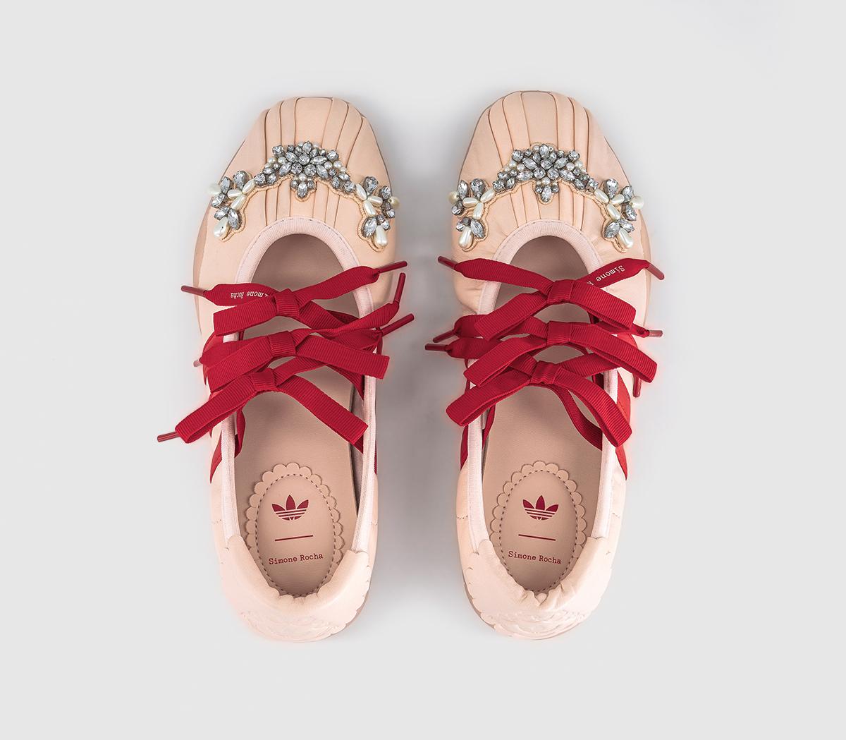 adidasSimone Rocha x adidas Taekwondo Ballerina TrainersSimone Rocha Pink Tint Pink Tint Better Scarlet