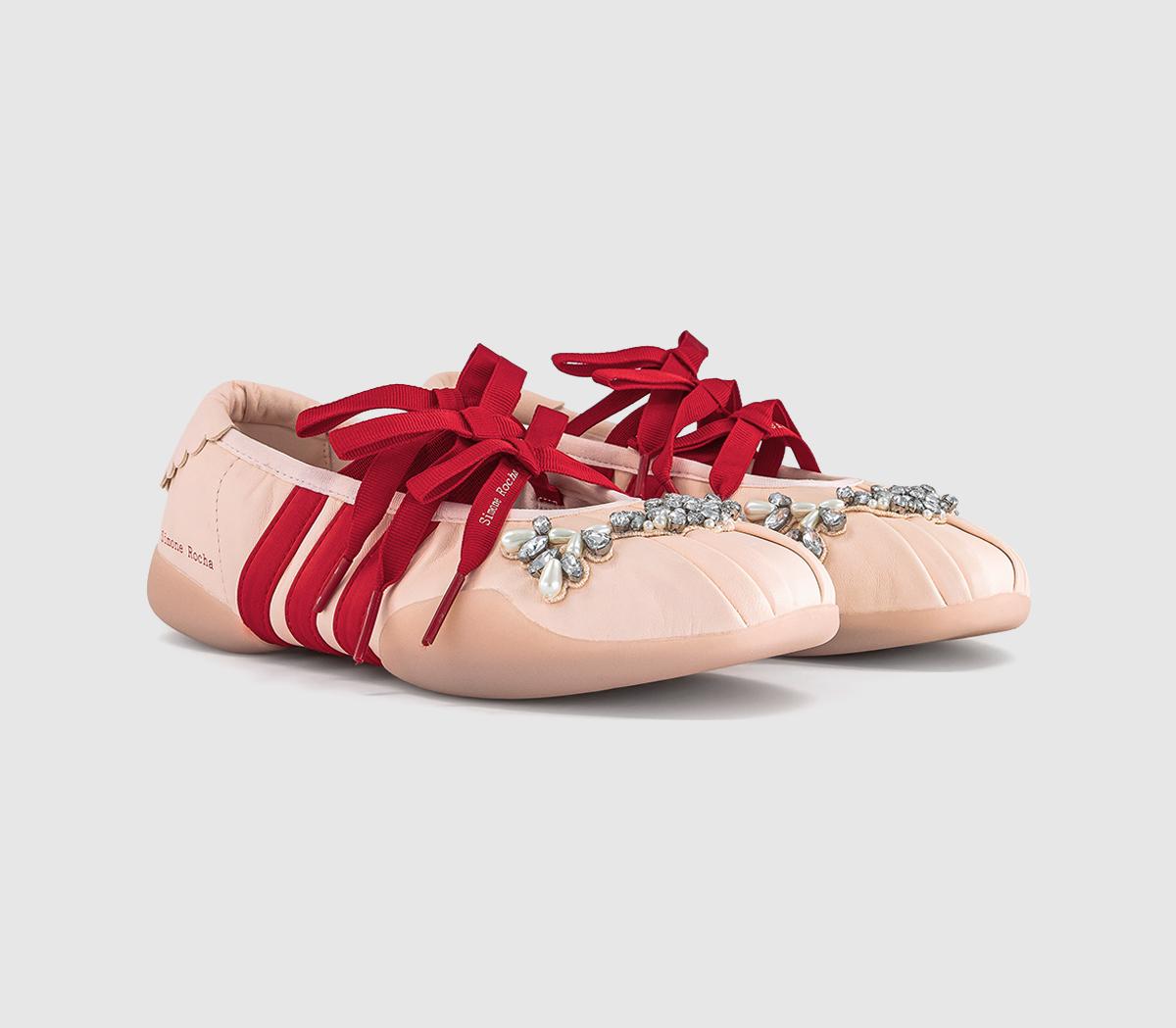 adidasSimone Rocha x adidas Taekwondo Ballerina TrainersSimone Rocha Pink Tint Pink Tint Better Scarlet