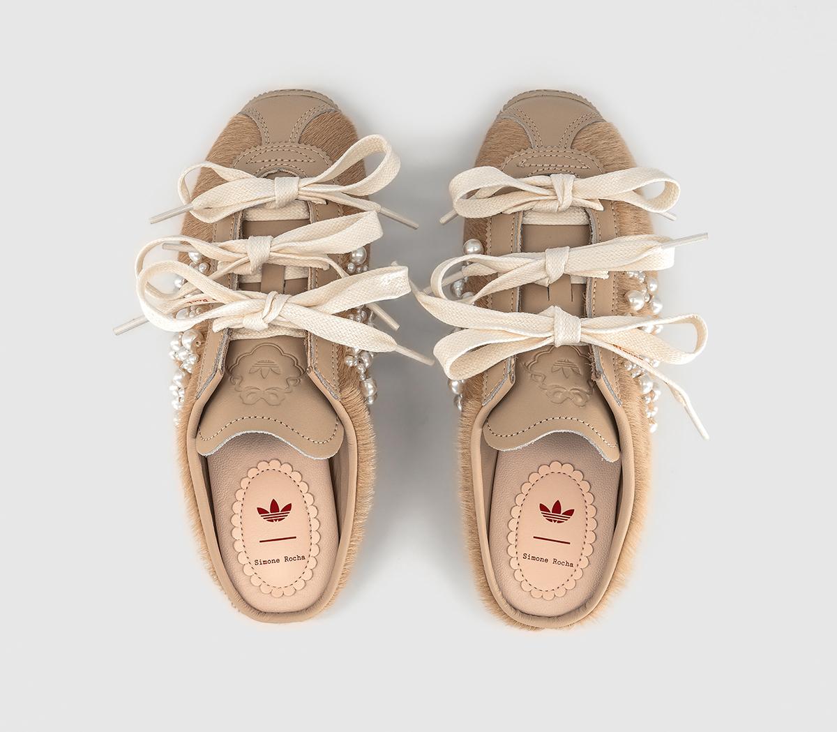 adidasSimone Rocha x adidas Japan Slip-On TrainersSimone Rocha Magic Beige Chalk White Better Scarle