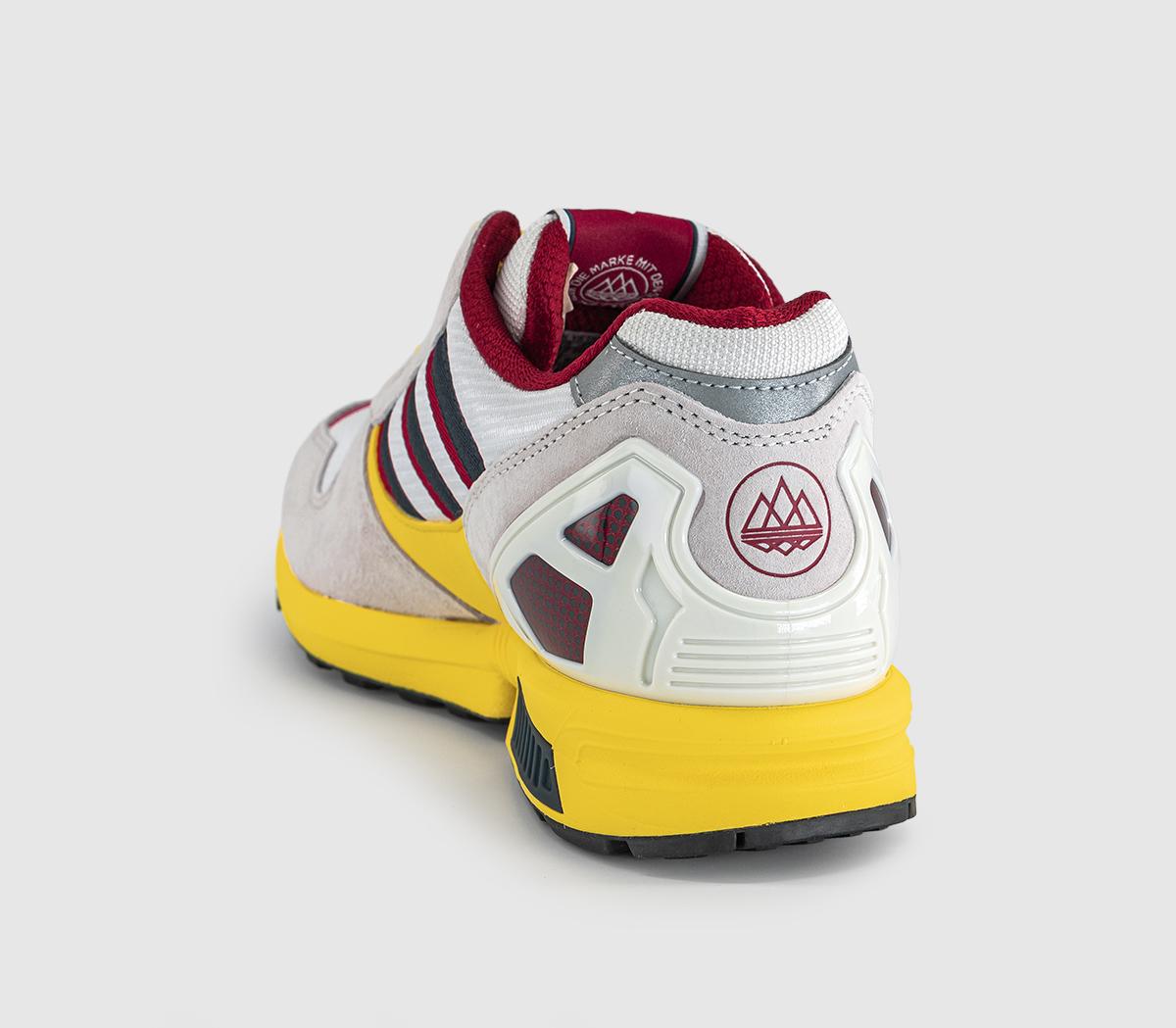 adidasZx 7300 Trainers Arsenal Fc Crystal White Crystal White Aurora Ink