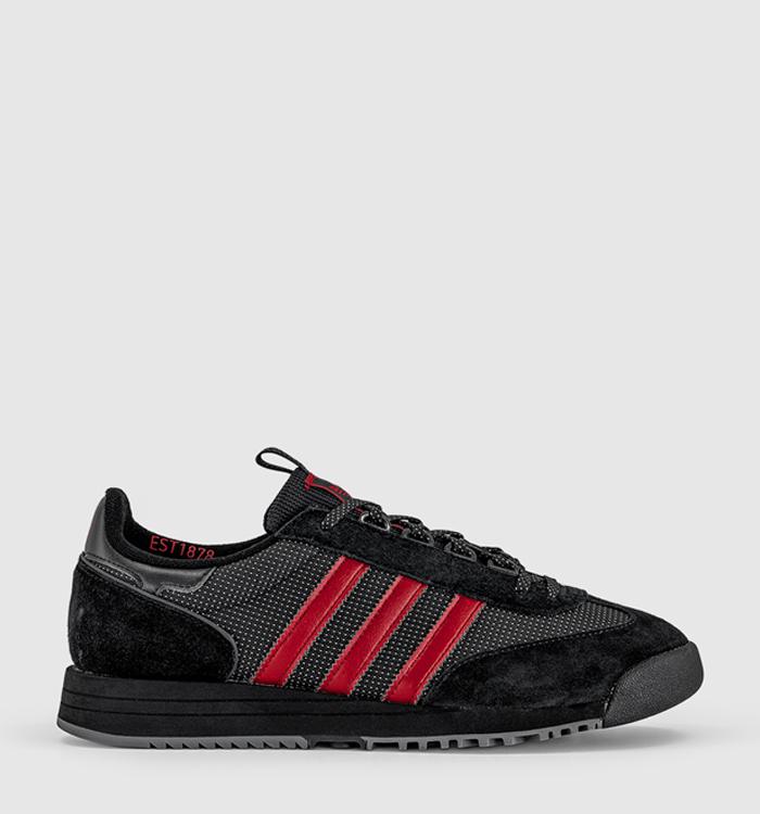 adidas MUFC SL 83 SPZL Trainers Mufc Core Black Core Black Silver Metallic