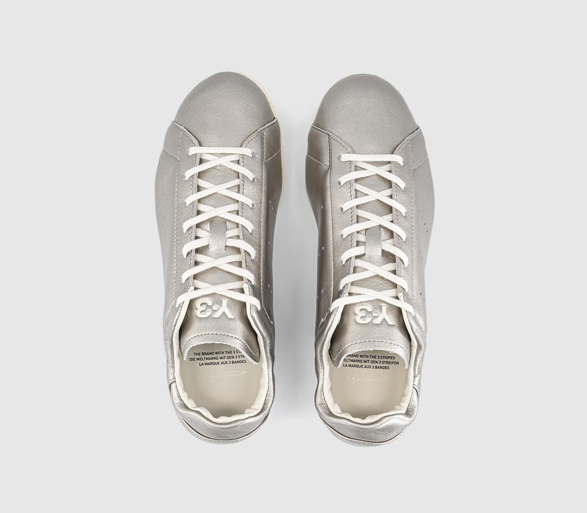 adidas Y-3Y-3 Stan Smith Lo Pro TrainersSilver