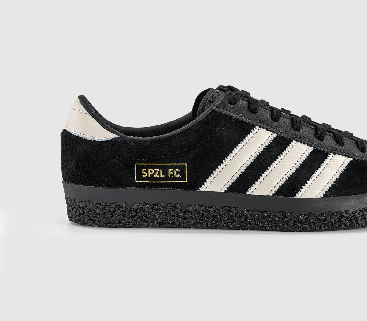 adidasGazelle SPZL TrainersFc Core Black Core Black Core Black