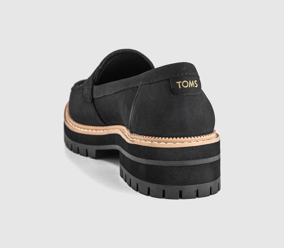TOMSCara LoafersBlack Leather