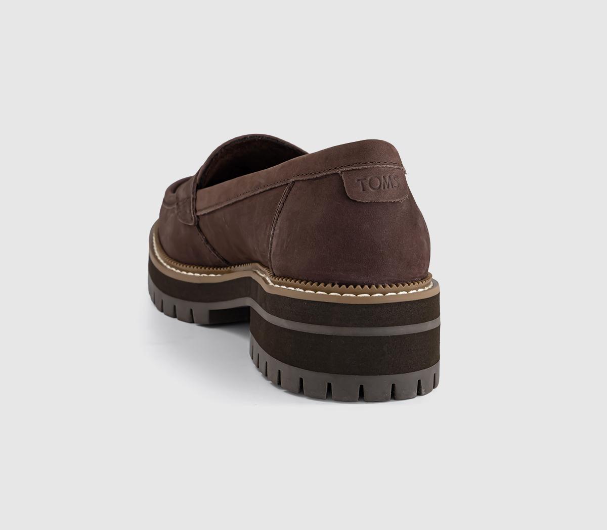 TOMSCara LoafersOak Brown Leather
