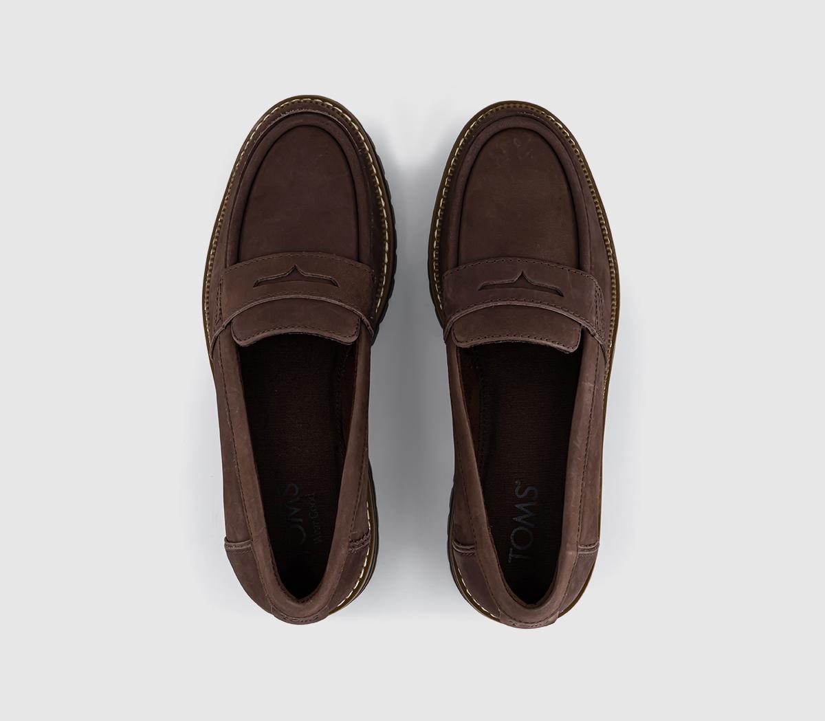 TOMSCara LoafersOak Brown Leather