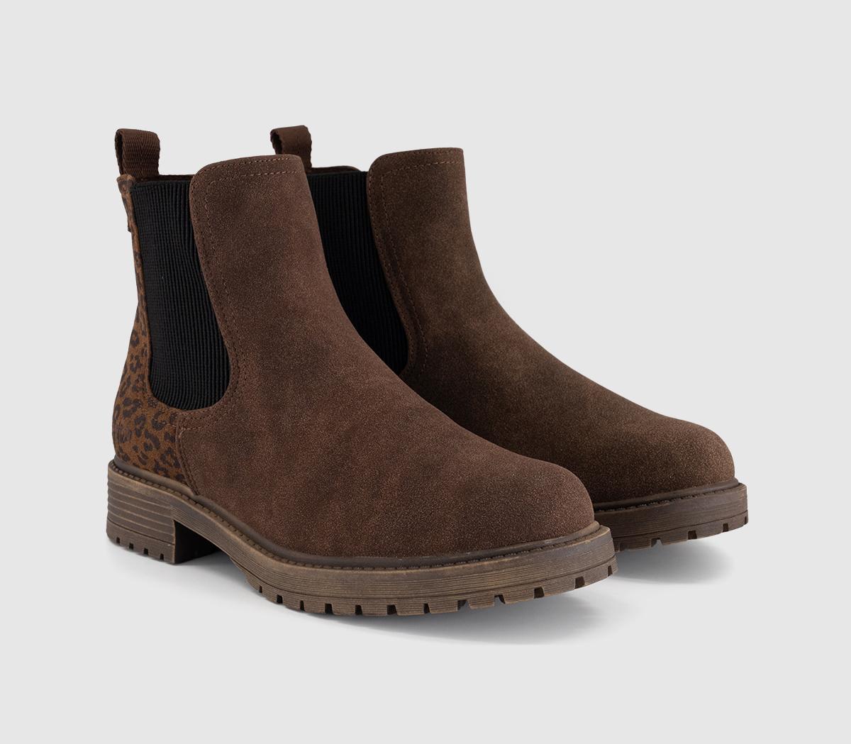 Blowfish MalibuAlfie Chelsea BootsDark Brown Leopard