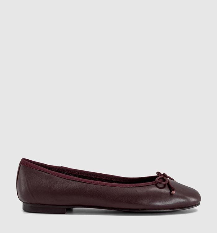 Tony Bianco Comma Ballet Pumps Vino