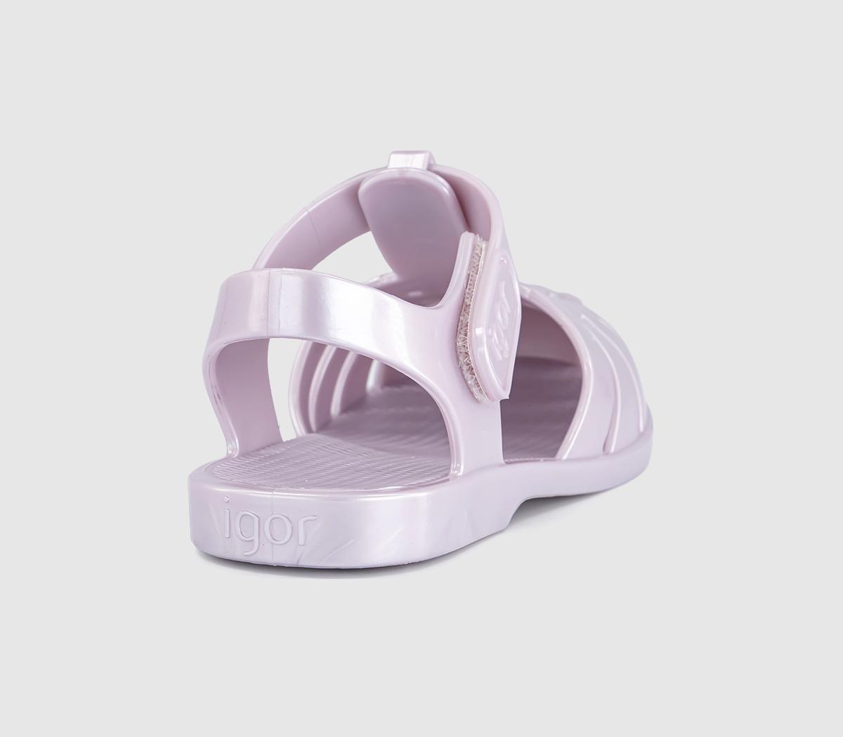 IgorClasica Toddler SandalsNacar Malva
