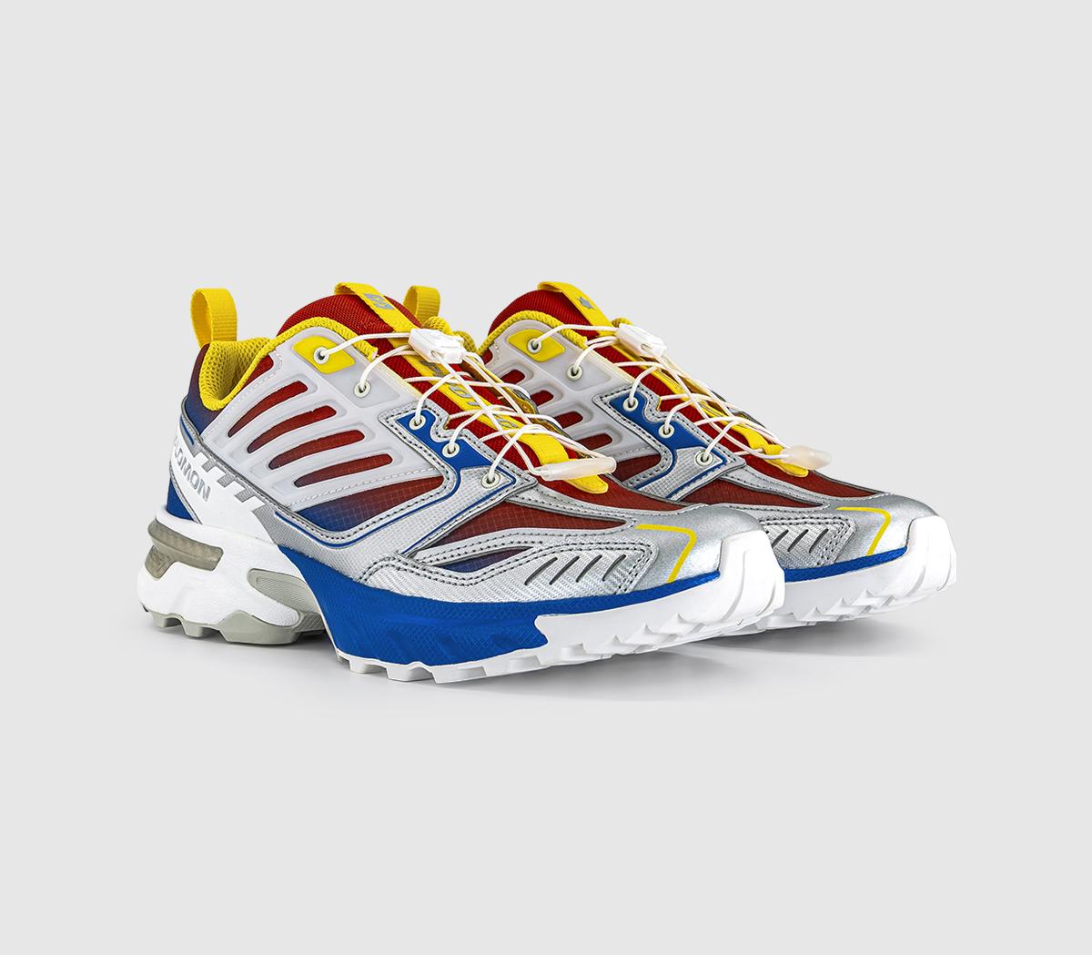 SalomonACS Next TrainersProtect Ldn Lava Falls Cyber Yellow Strong Blue