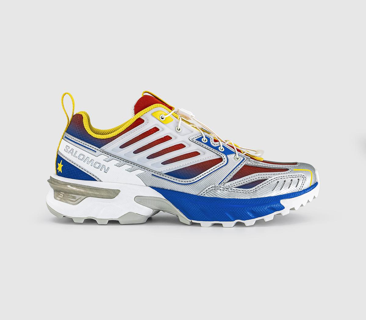 SalomonACS Next TrainersProtect Ldn Lava Falls Cyber Yellow Strong Blue