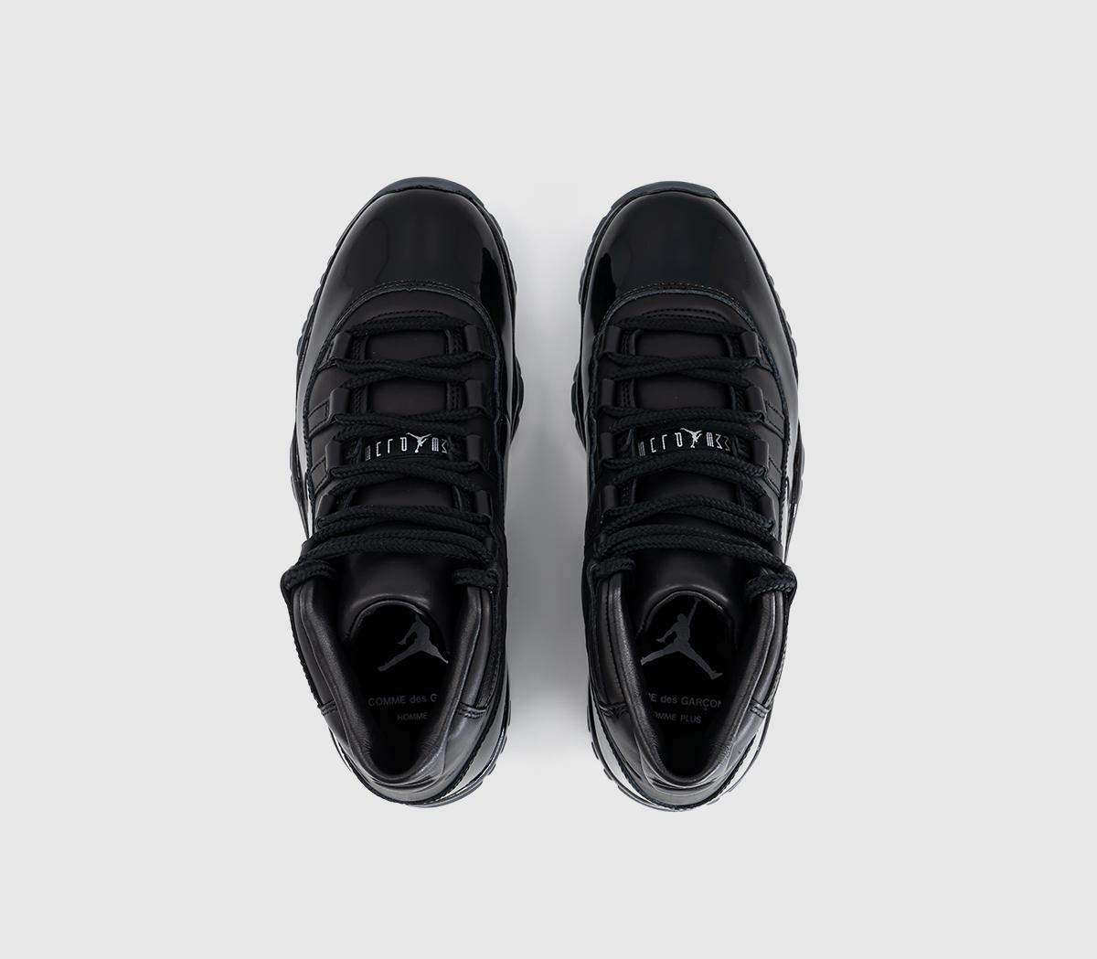 Comme Des GarconsHomme Plus X Air Jordan 11 TrainersBlack F