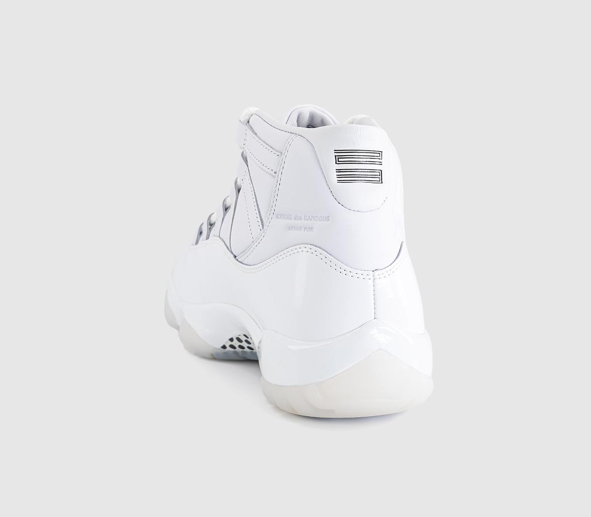 Comme Des GarconsHomme Plus X Air Jordan 11 TrainersWhite F