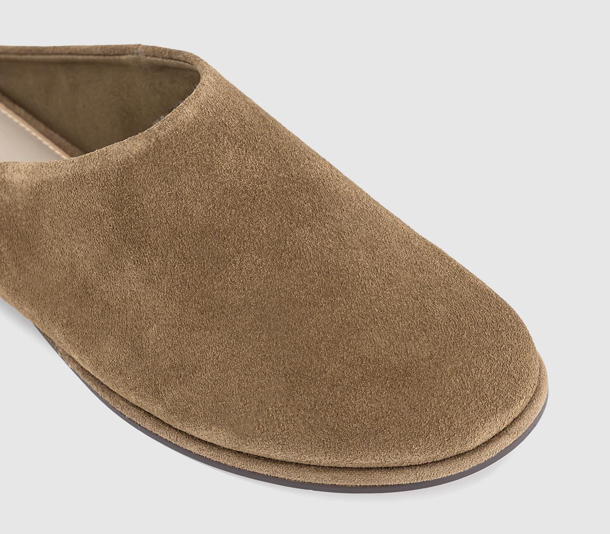 OFFICEFeel Good Suede MulesTan Suede