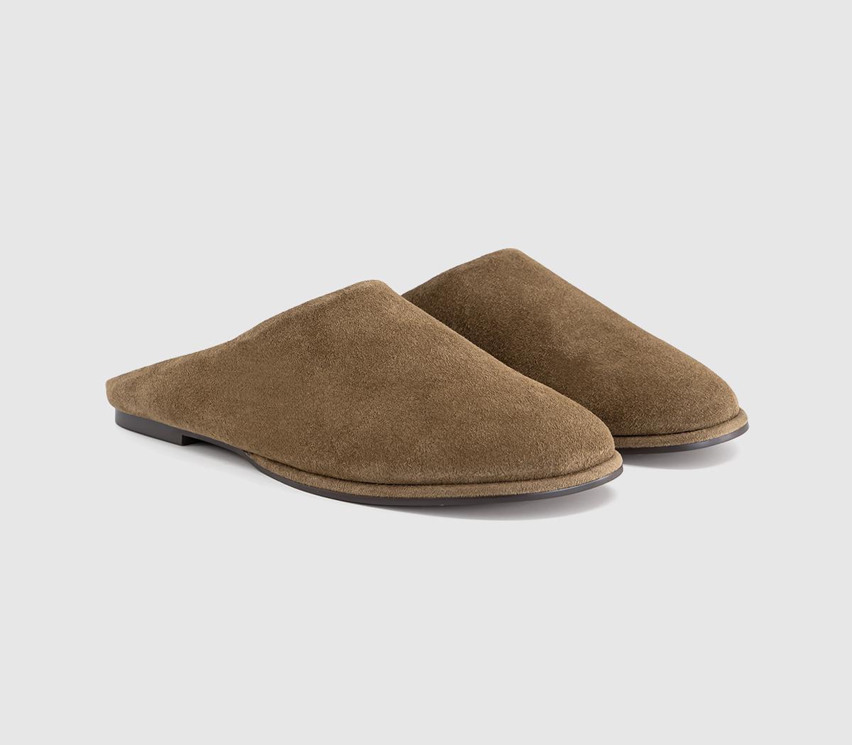 OFFICEFeel Good Suede MulesTan Suede