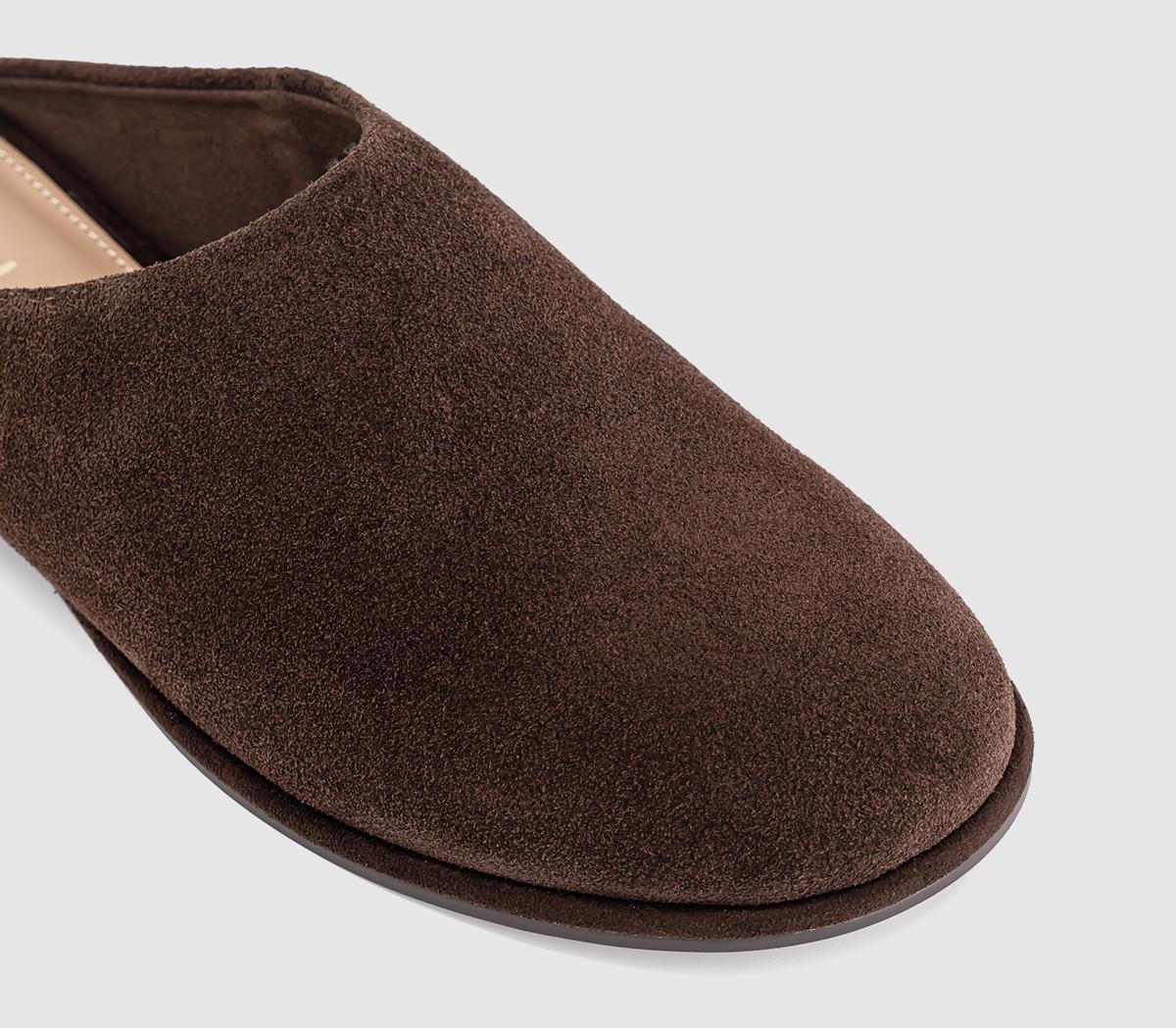 OFFICEFeel Good Suede MulesBrown Suede