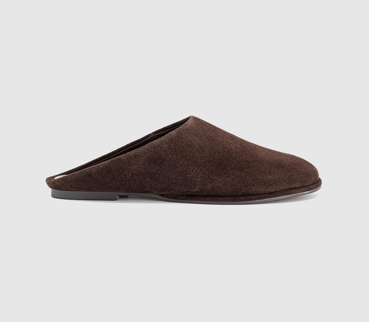 OFFICEFeel Good Suede MulesBrown Suede