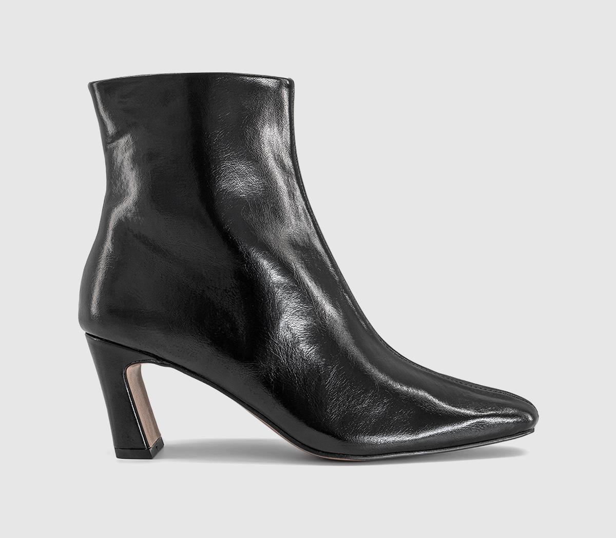 OFFICEAlchemist Centre Seam Curve Heel BootsBlack