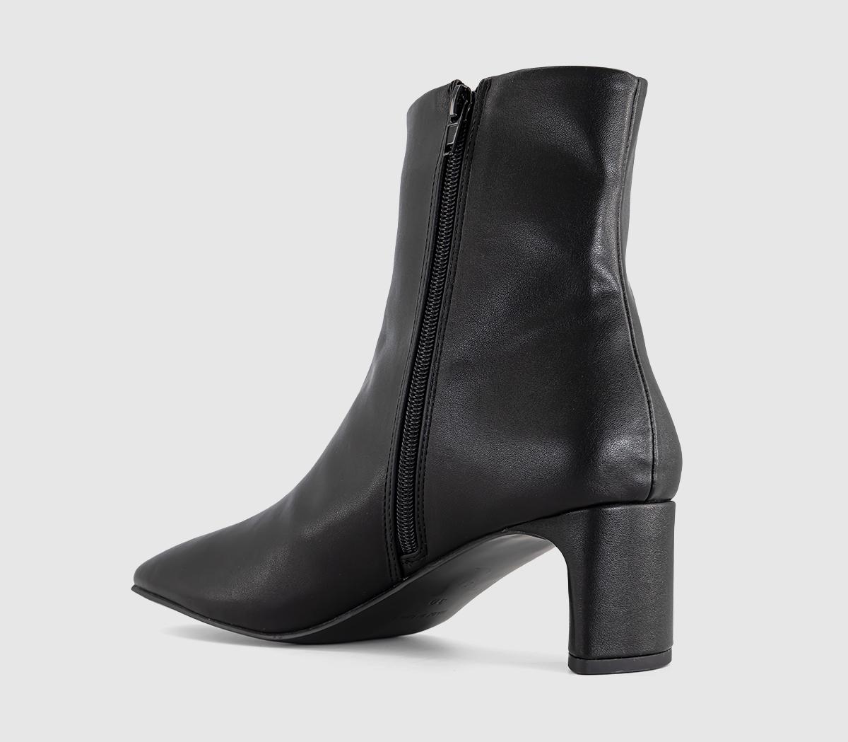 OFFICEAspen Round Toe Ankle BootsBlack