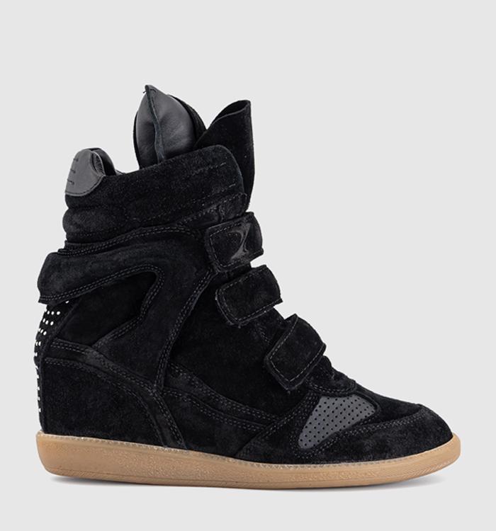 BRONX Jae-yy Wedge Trainers Black