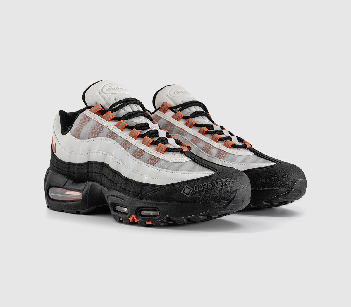 NikeAir Max 95 Gtx TrainersLight Bone Campfire Orange Black