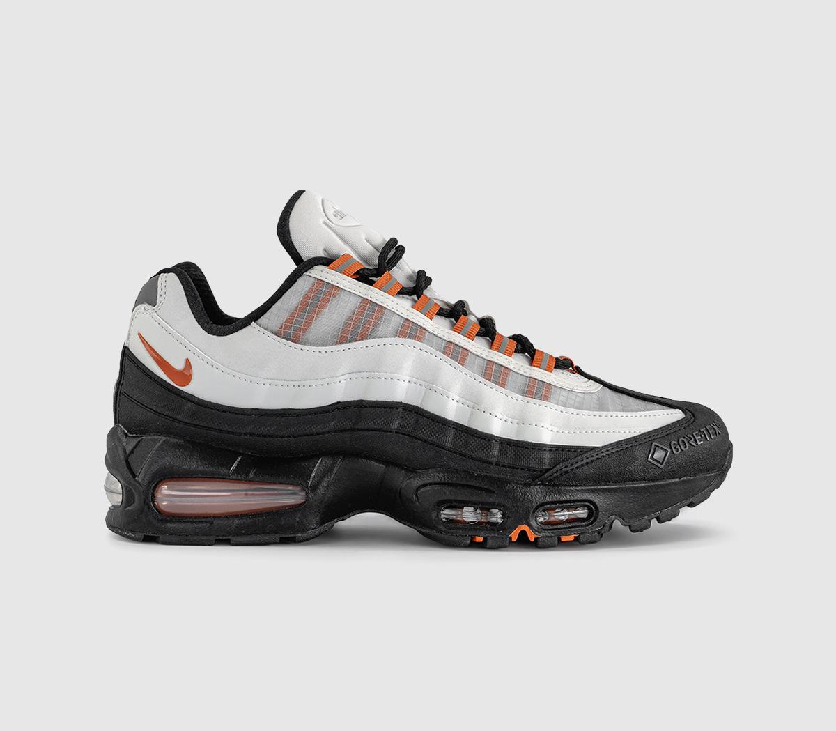 NikeAir Max 95 Gtx TrainersLight Bone Campfire Orange Black