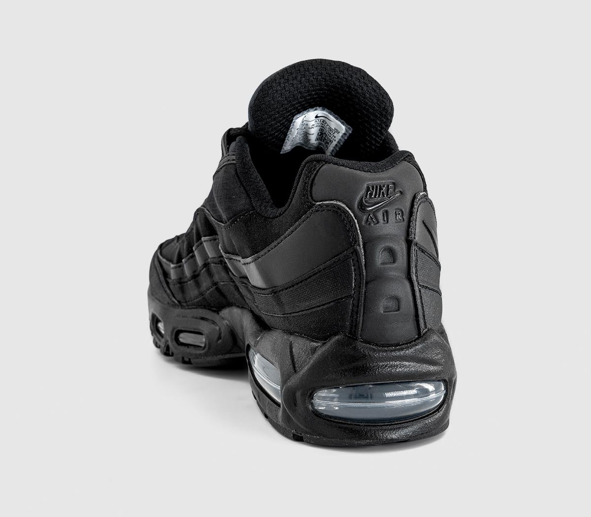 NikeAir Max 95 GTXBlack Black Black Diffused Blue