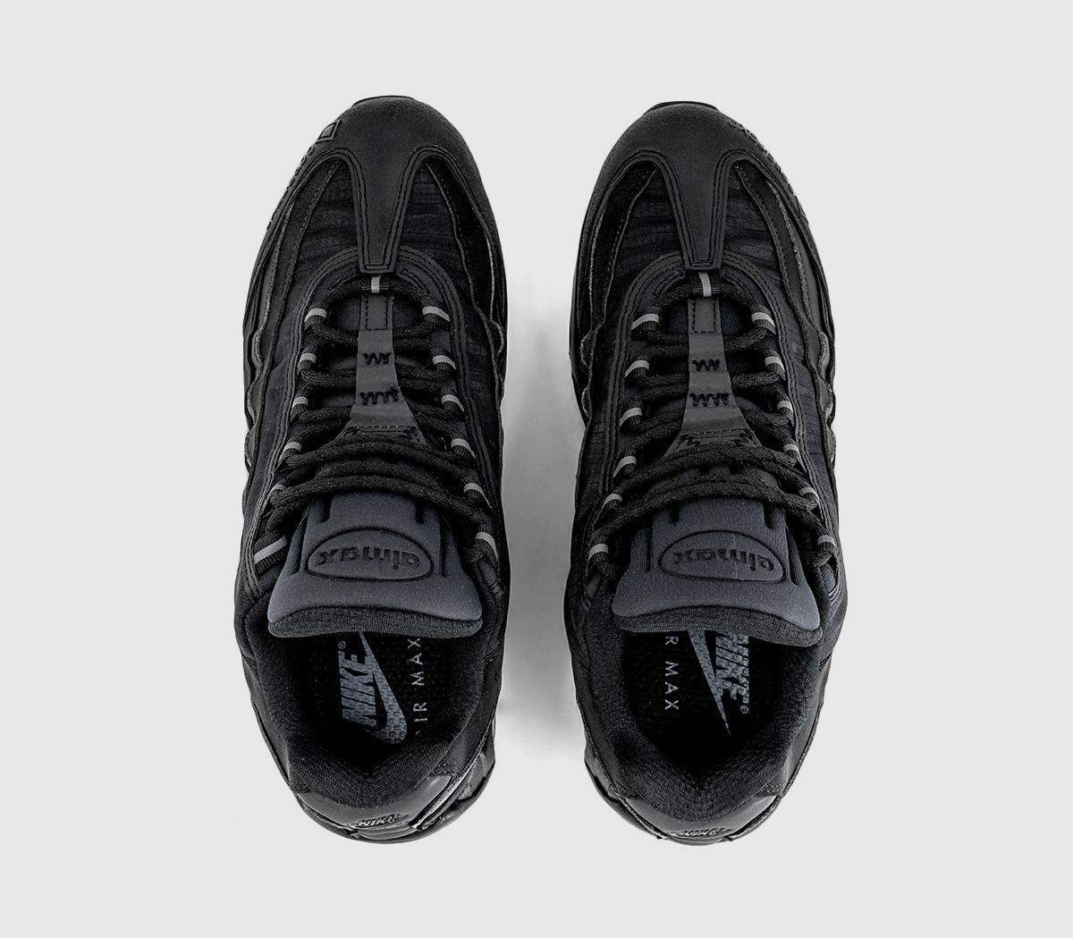 NikeAir Max 95 GTXBlack Black Black Diffused Blue