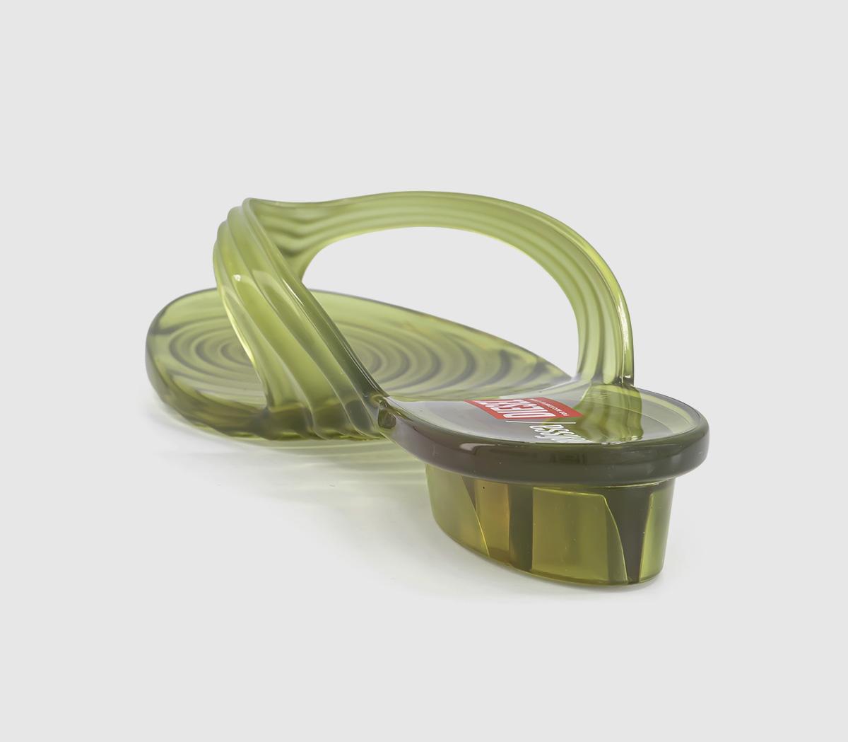 MelissaMelissa X Diesel Quantum Thong SandalsTransparent Yellow