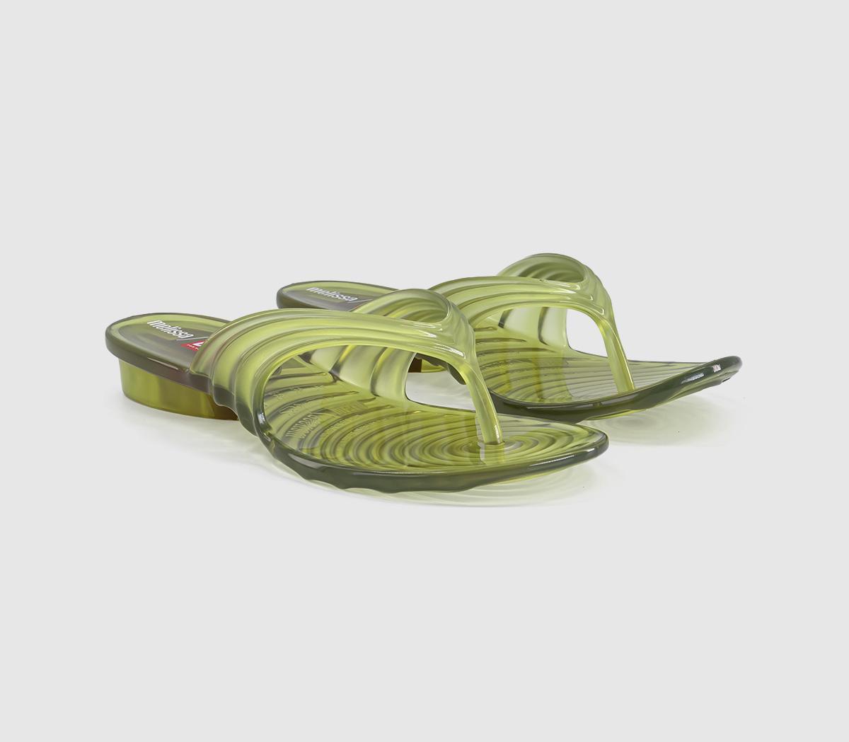 MelissaMelissa X Diesel Quantum Thong SandalsTransparent Yellow
