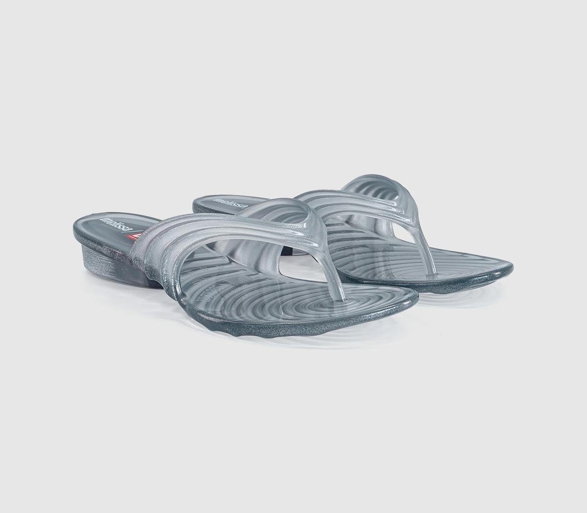 MelissaMelissa X Diesel Quantum Thong SandalsTransparent