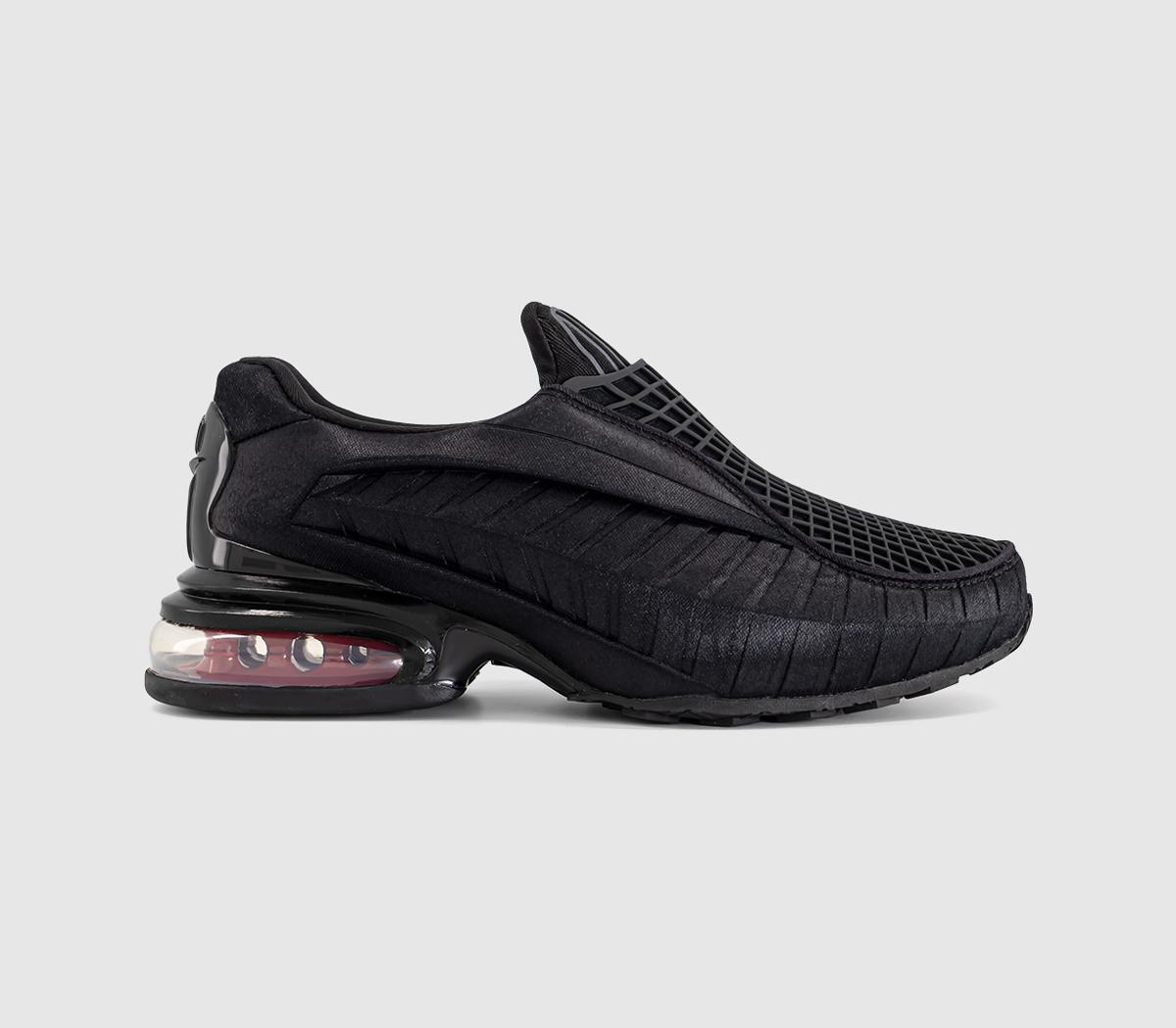 Nike Air Max Dolce Trainers Black Sport Red Black, 4.5
