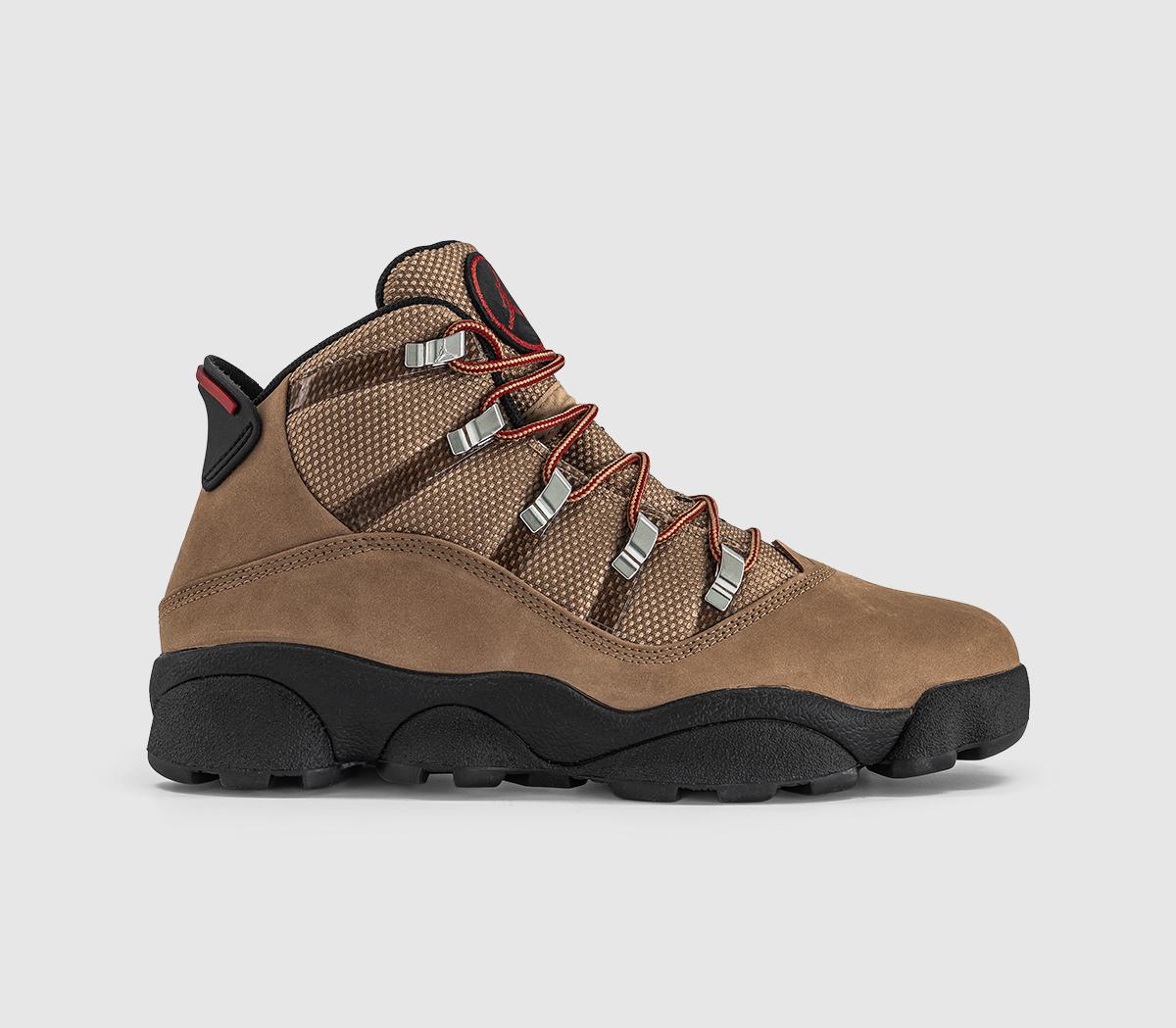 Jordan6 Rings Winterized TrainersRocky Tan Black Varsity Red