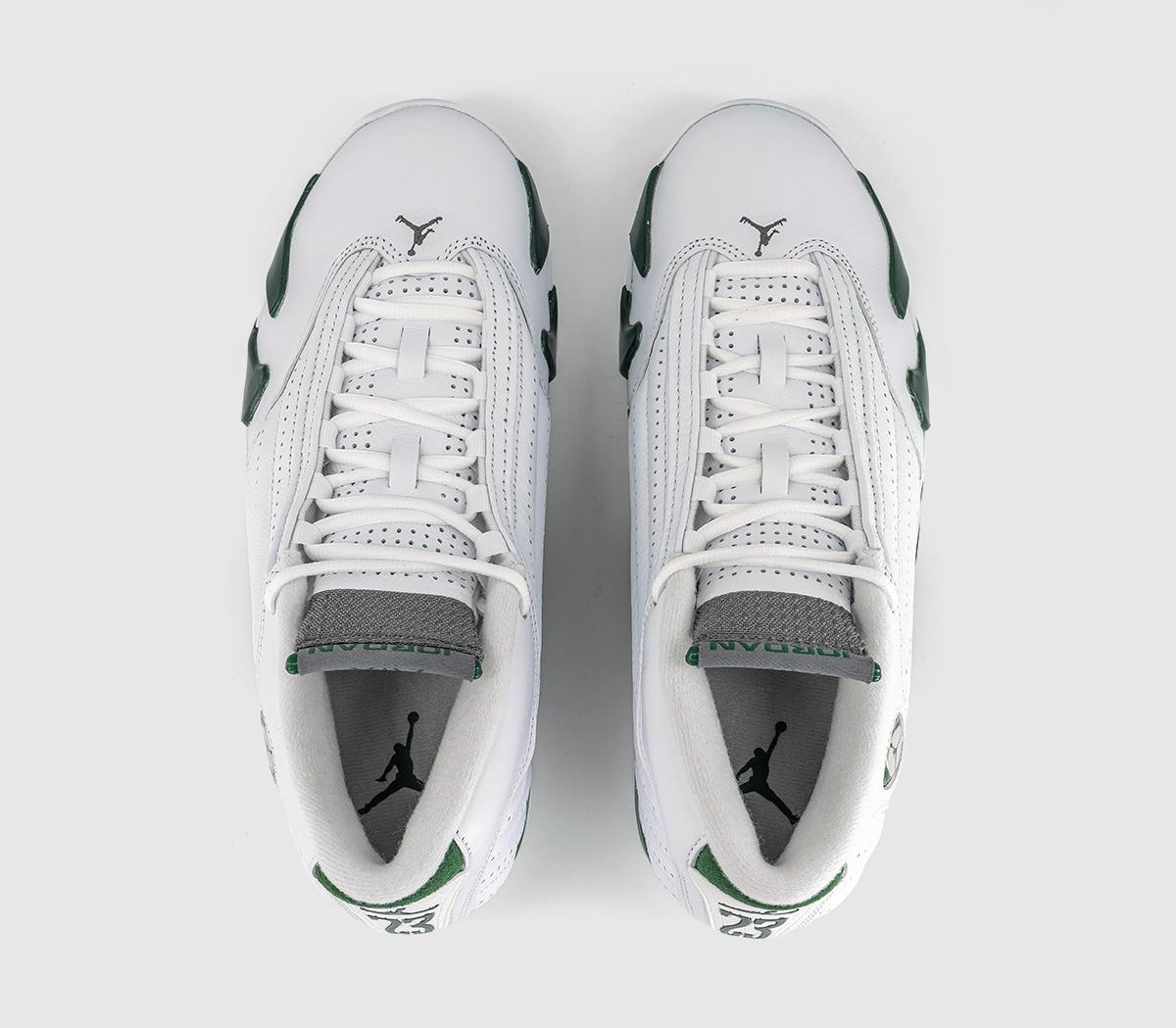 JordanAir Jordan 14 TrainersGorge Green Light Graphite White