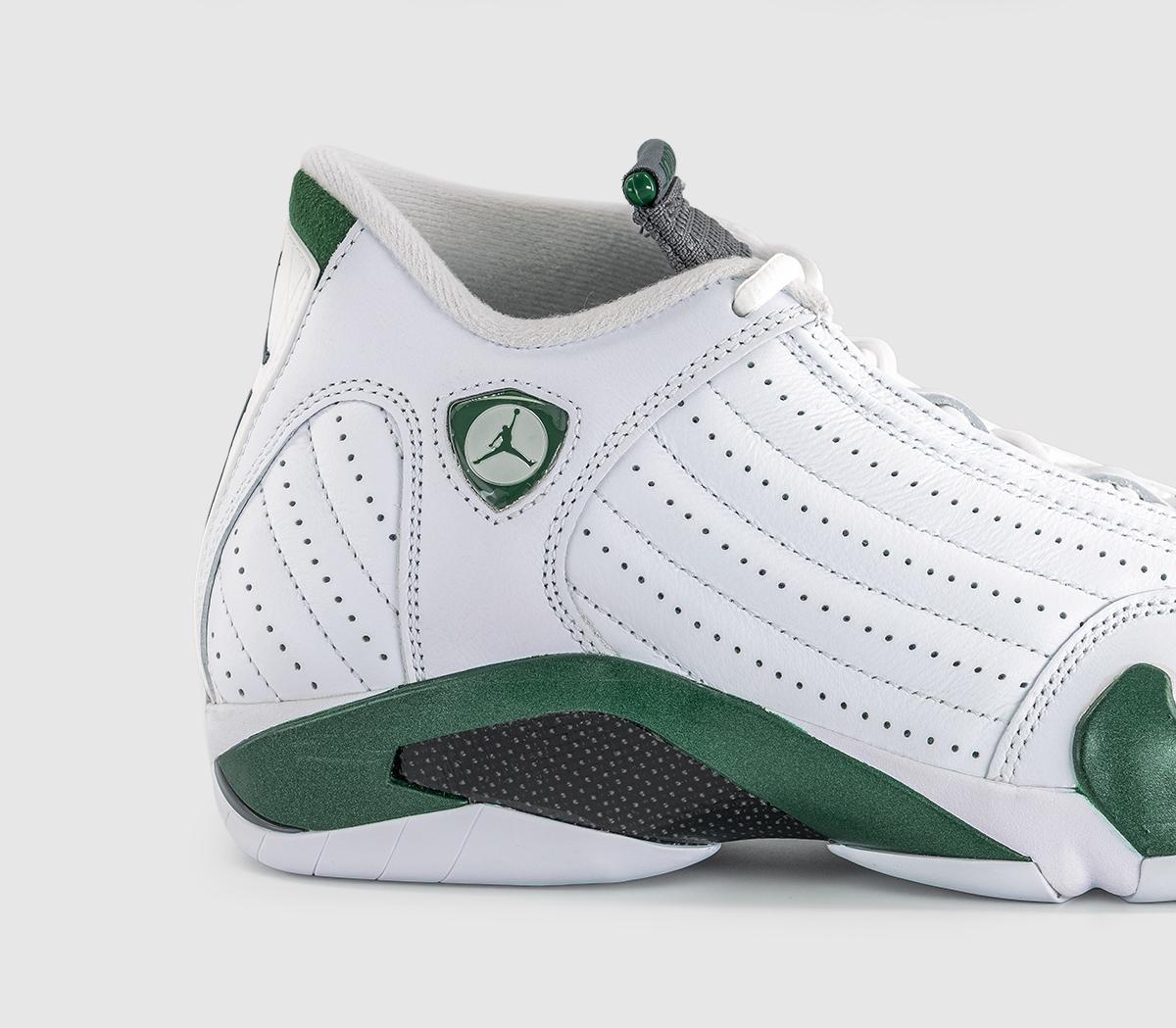 JordanAir Jordan 14 TrainersGorge Green Light Graphite White
