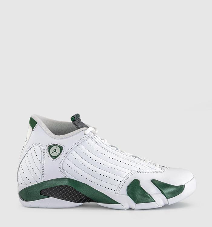 Jordan Air Jordan 14 Trainers Gorge Green Light Graphite White
