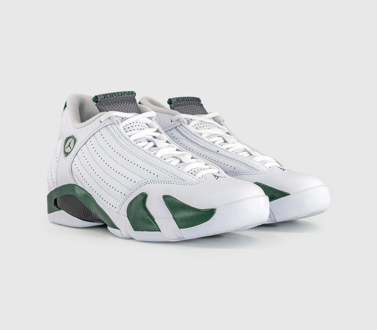JordanAir Jordan 14 TrainersGorge Green Light Graphite White