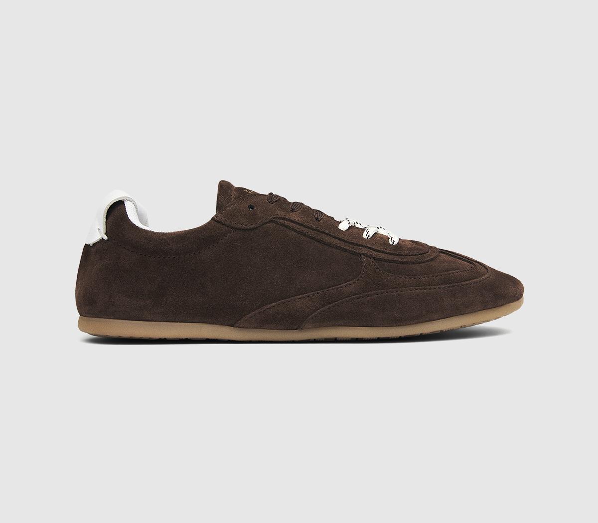 Alohas Tb.24 Sneakers Chocolate  Brown in Women's Size 5, Office Shoes