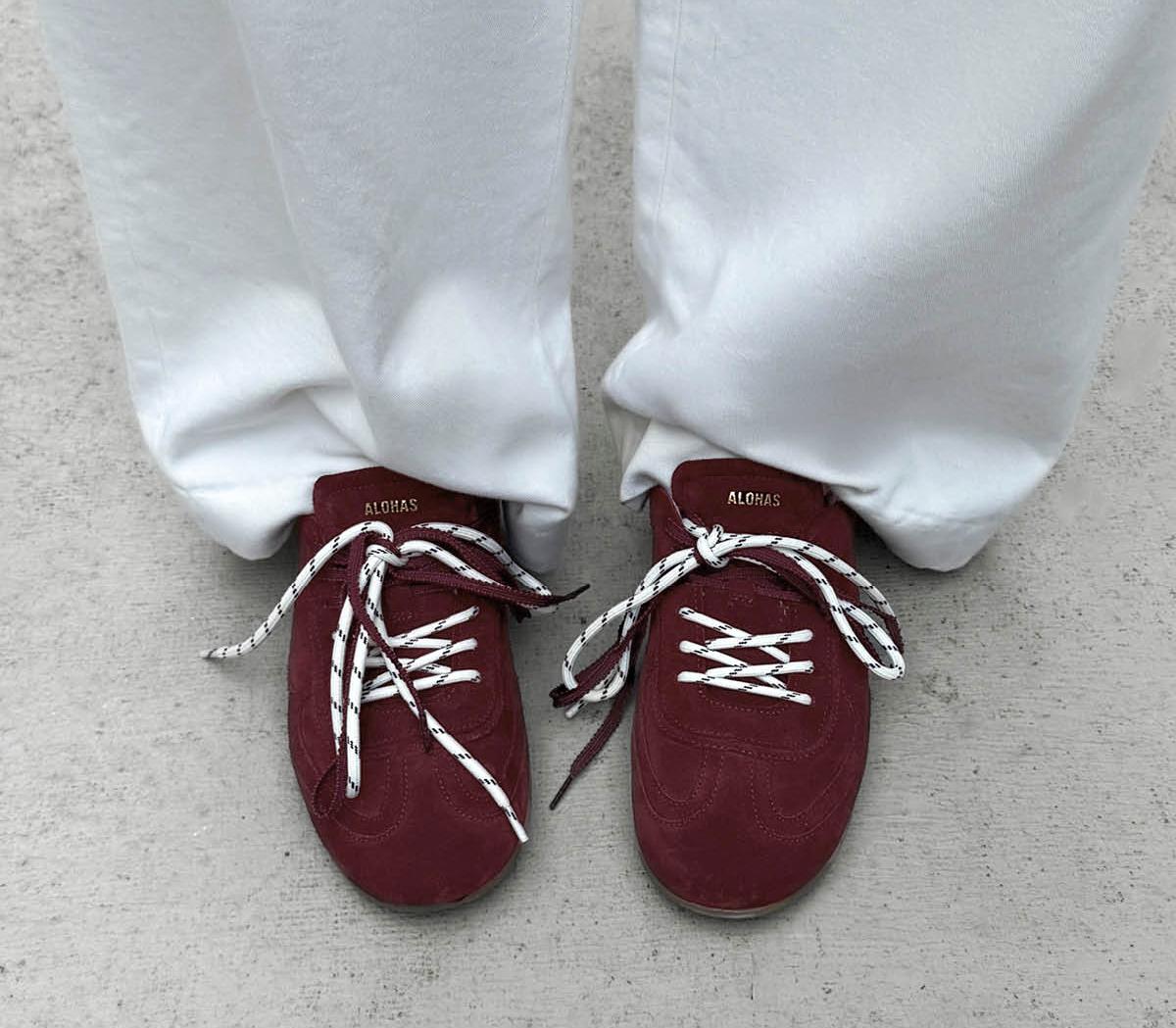 ALOHASTb.24 SneakersBurgundy