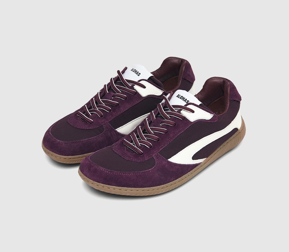 ALOHASTb.83 Barefoot SneakersBurgundy Nylon