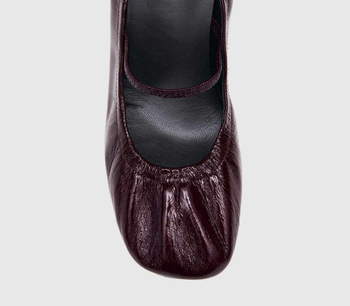 ALOHASRhiane HeelsBurgundy