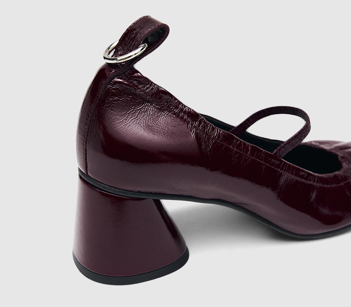 ALOHASRhiane HeelsBurgundy