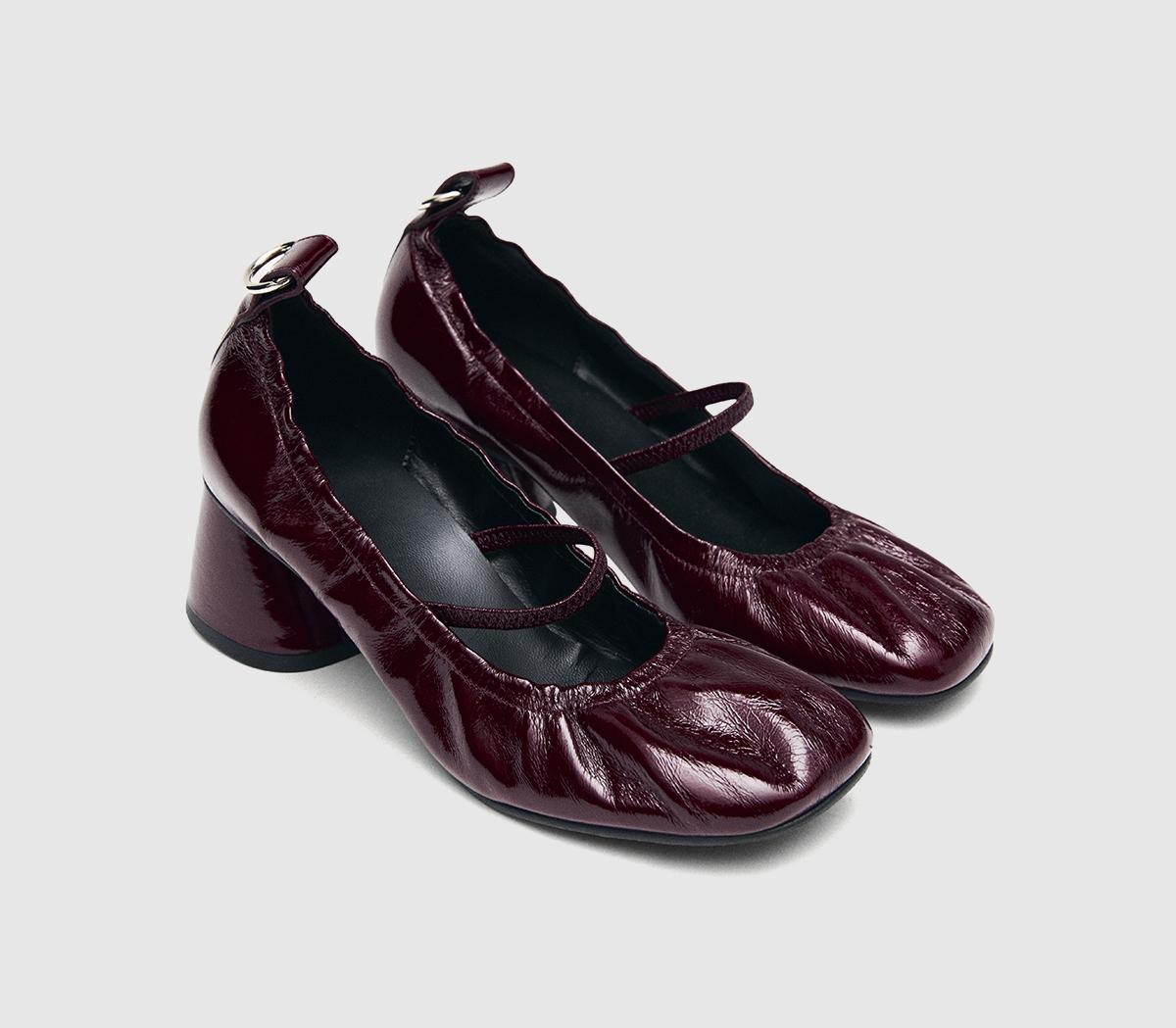 ALOHASRhiane HeelsBurgundy