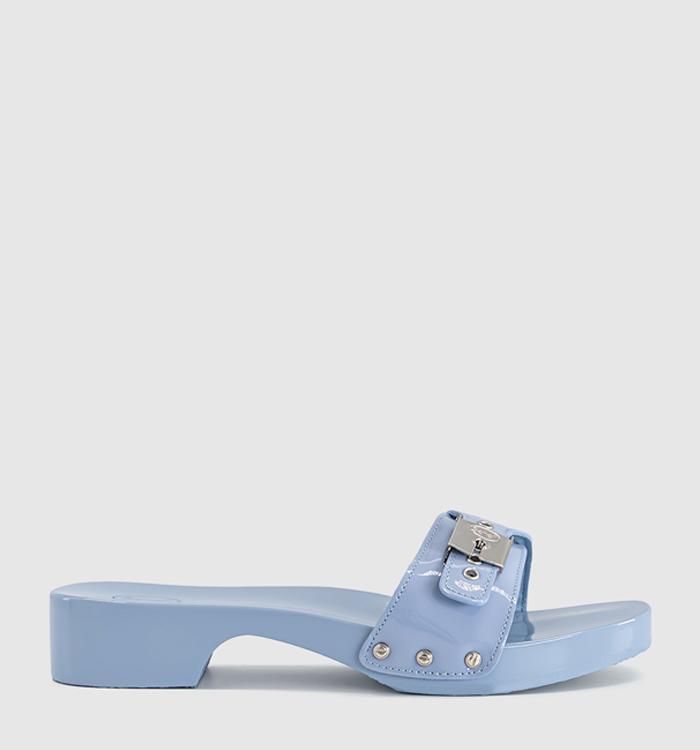 Scholl Pescura Cameron Heels Light Blue Patent