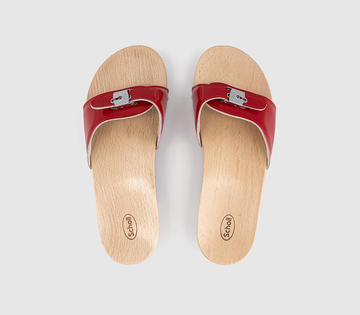 SchollPescura HeelsRed Patent