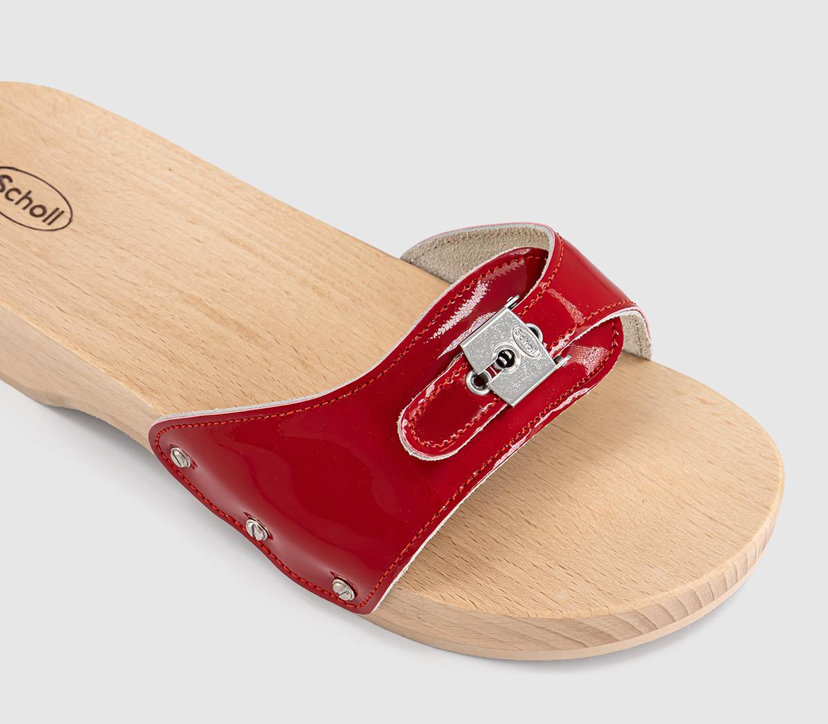 SchollPescura HeelsRed Patent